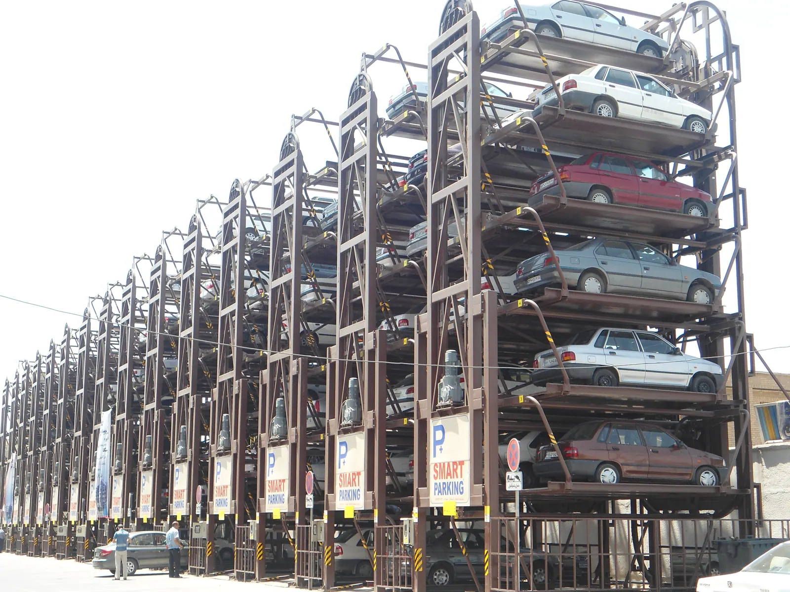 SMART PARKING installation, Tehran