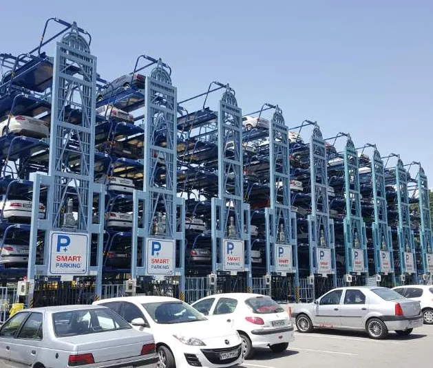 SMART PARKING installation, Tehran