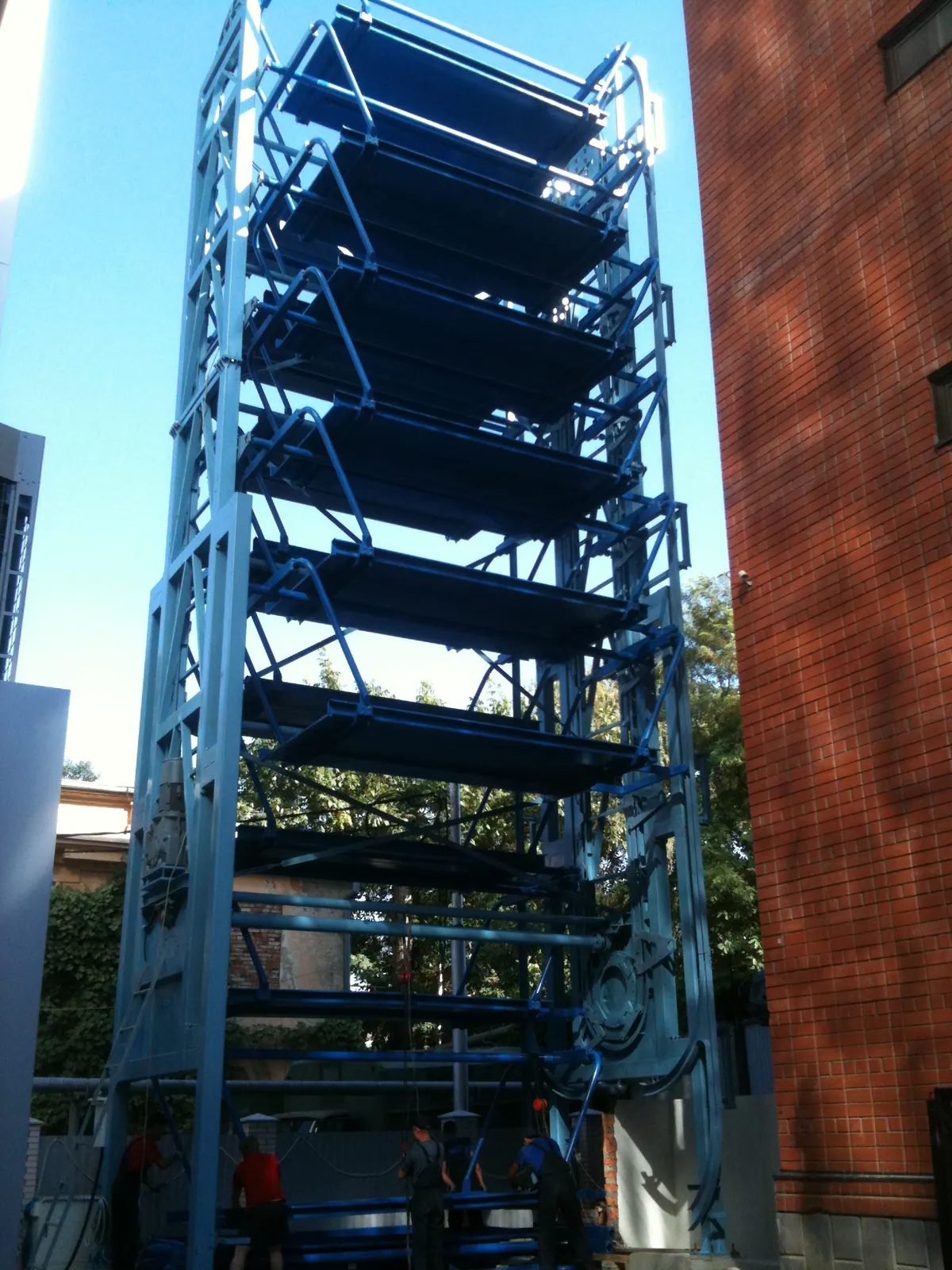 SMART PARKING installation, Krasnodar