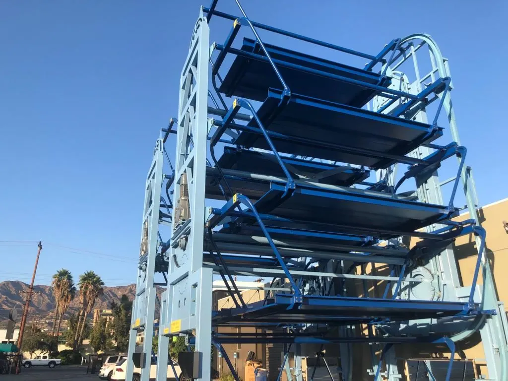 SMART PARKING installation, Los Angeles