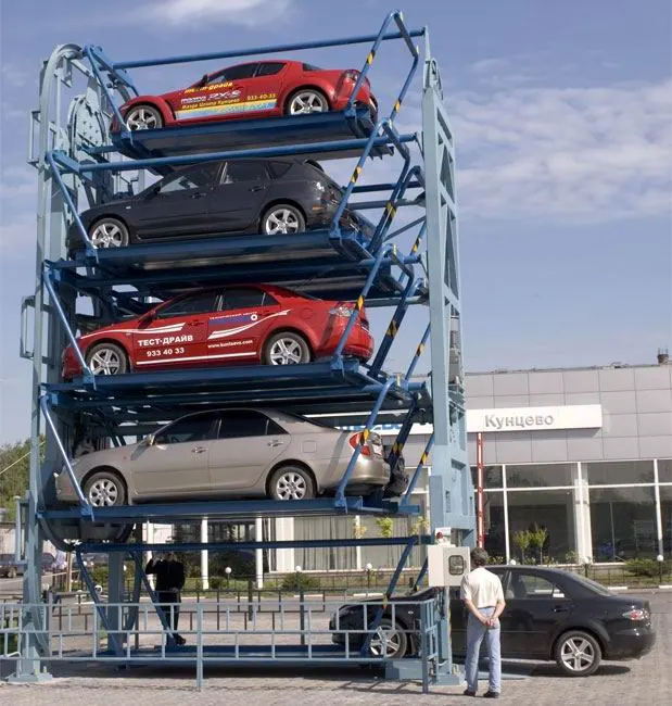 SMART PARKING installation, Saratov